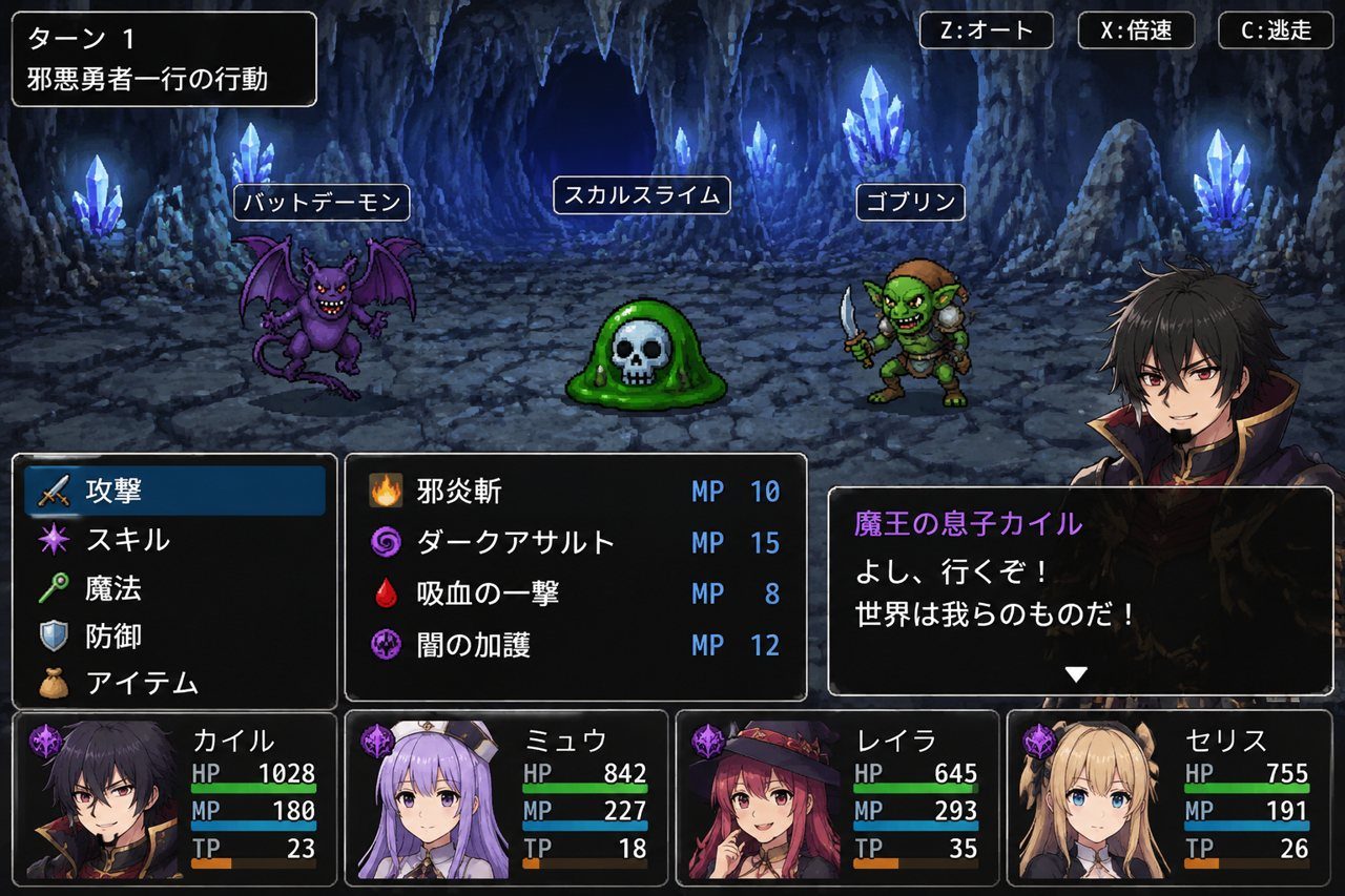 邪恶勇者一行 日式剧情RPG 内容截图 6