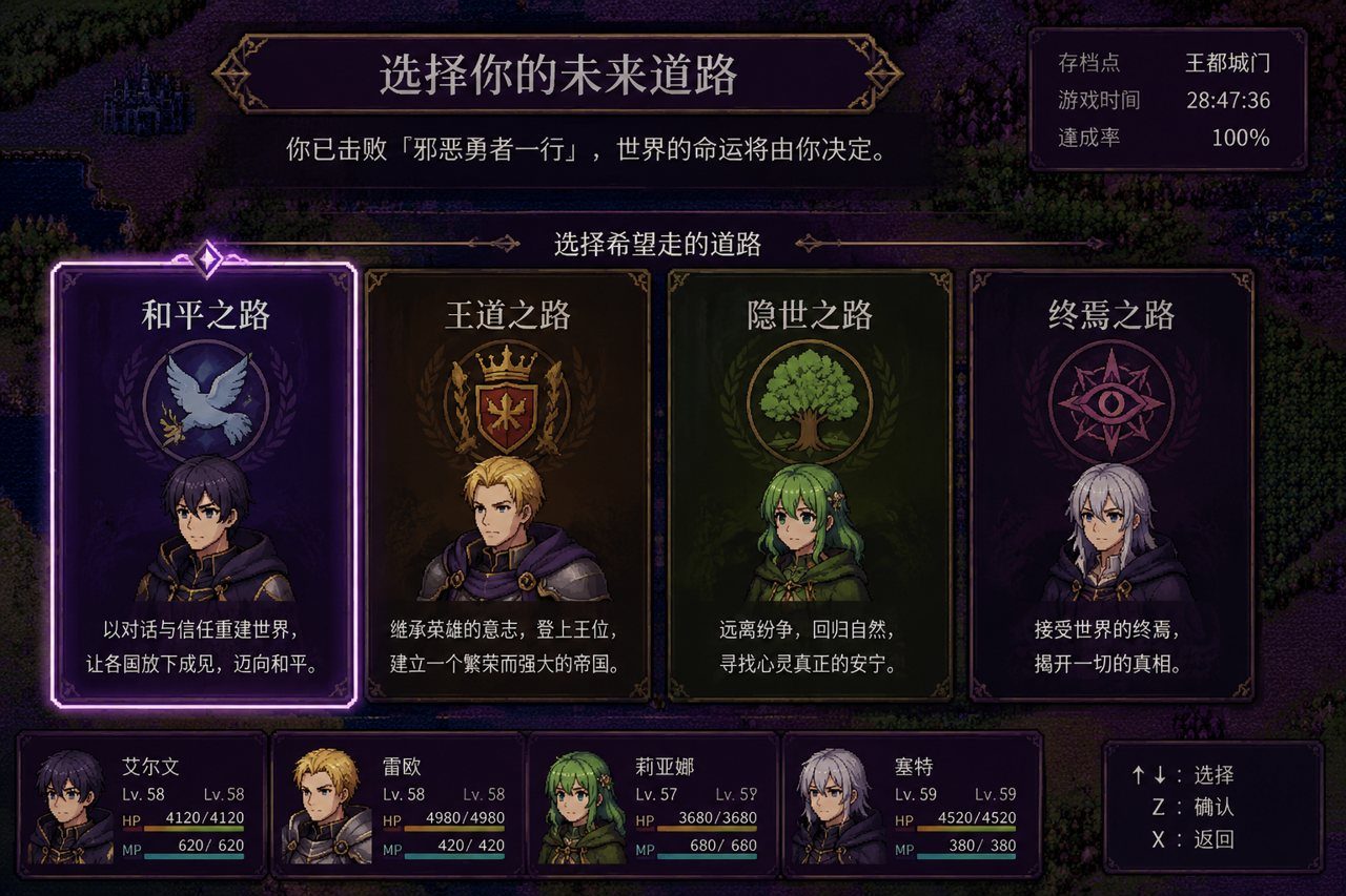 邪恶勇者一行 地图探索 专题图 1