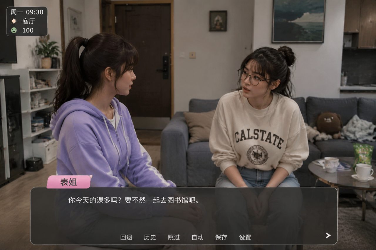 我的可爱表姐 剧情互动 预览图 5